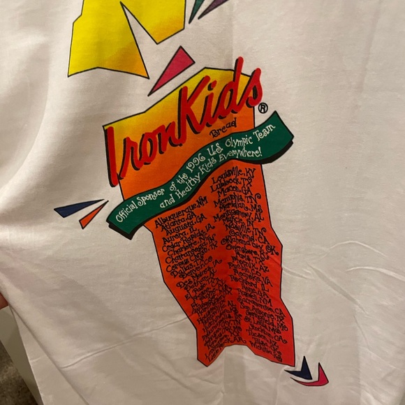 Vintage Iron Kids Bread 1996 Olumpics Tee - Picture 5 of 6